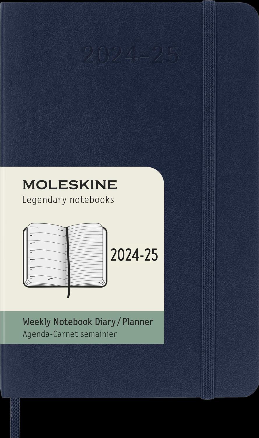 Bild: 8056999270643 | Moleskine 18 Monate Wochen Notizkalender 2024/2025, Pocket/A6, 1 Wo...