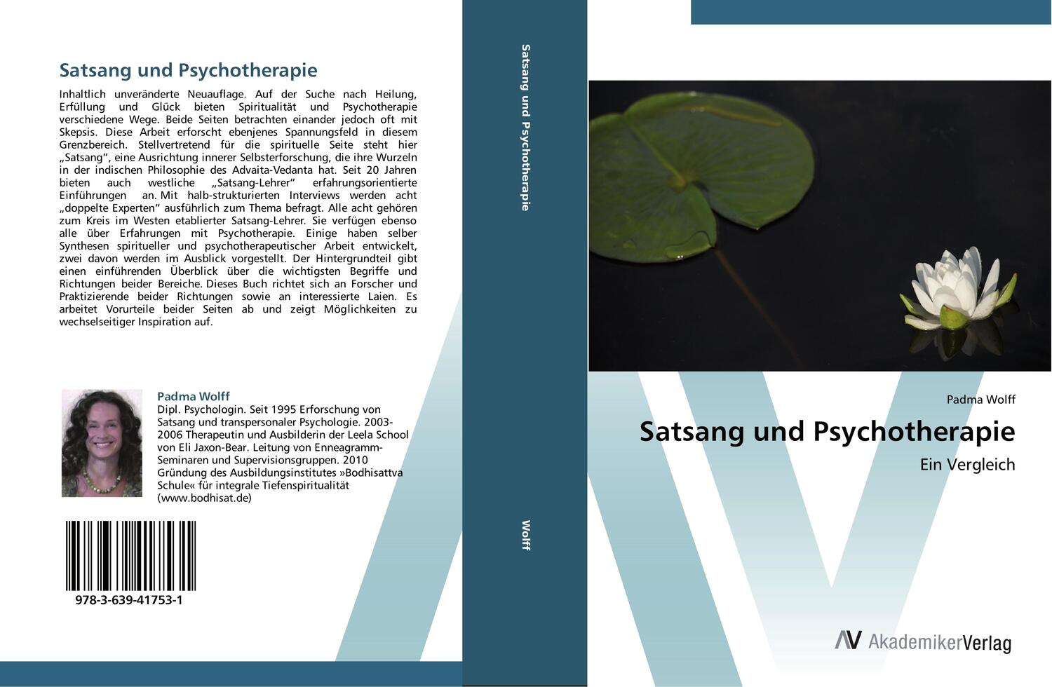 Cover: 9783639417531 | Satsang und Psychotherapie | Ein Vergleich | Padma Wolff | Taschenbuch