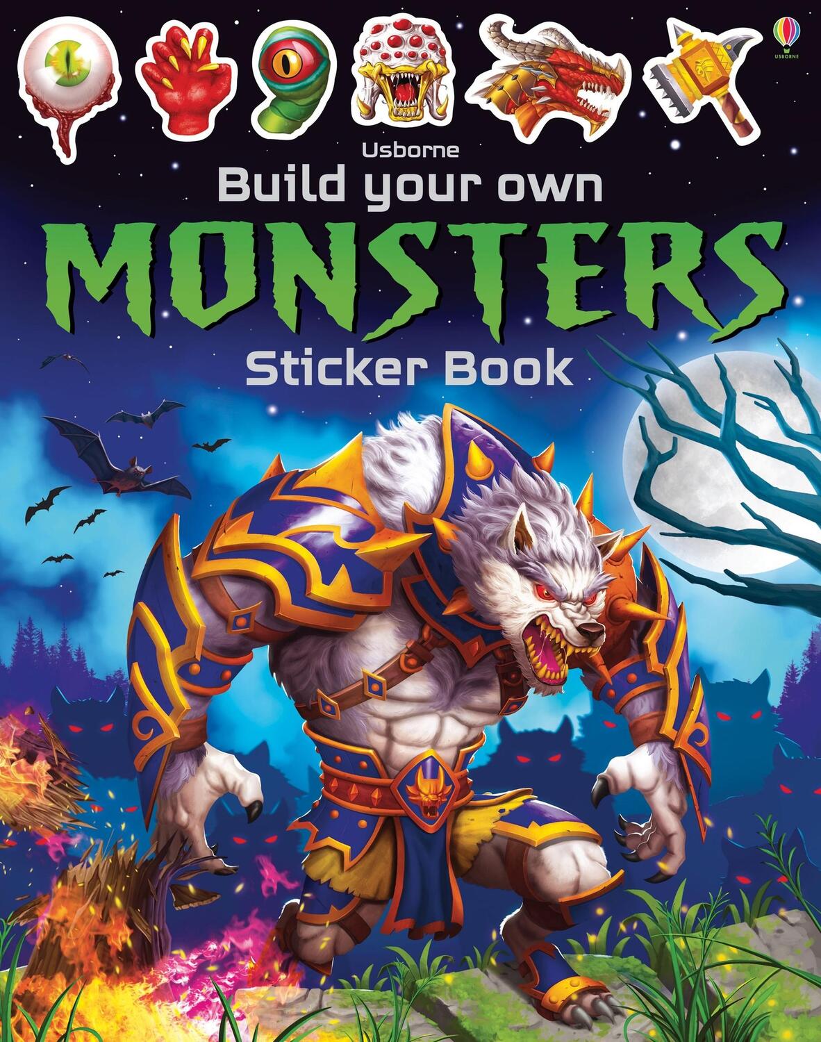 Cover: 9781409598435 | Build Your Own Monsters Sticker Book | Simon Tudhope | Taschenbuch