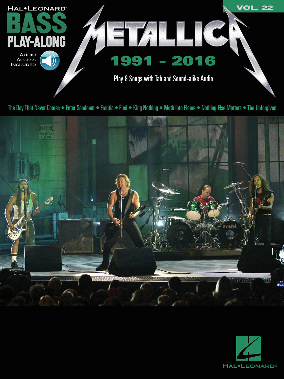 Cover: 888680686666 | Metallica: 1991-2016 | Bass Play-Along Volume 22 | Bass Play-Along