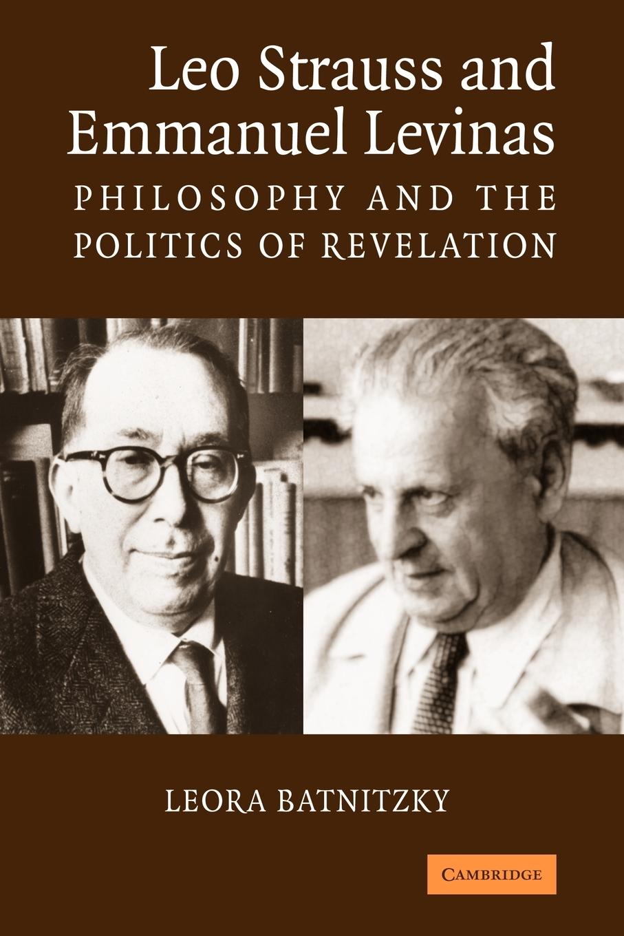 Cover: 9780521679350 | Leo Strauss and Emmanuel Levinas | Leora Batnitzky | Taschenbuch