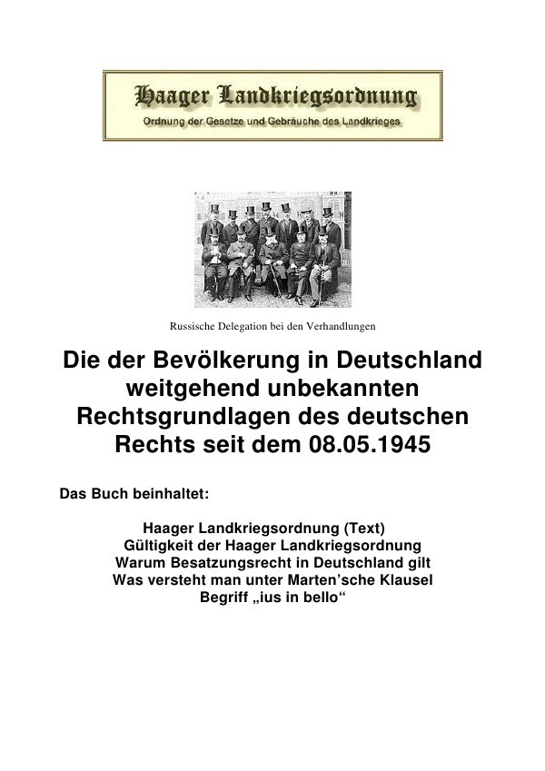 Cover: 9783754911211 | Die Haager Landkriegsordnung | Peter Frühwald | Taschenbuch | Deutsch