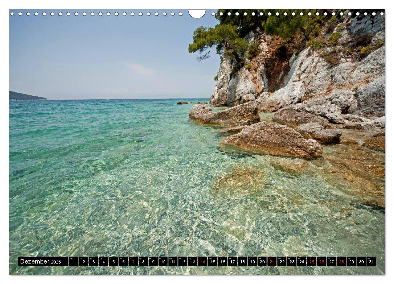 Bild: 9783435741472 | Skiathos + Skopelos (Wandkalender 2025 DIN A3 quer), CALVENDO...