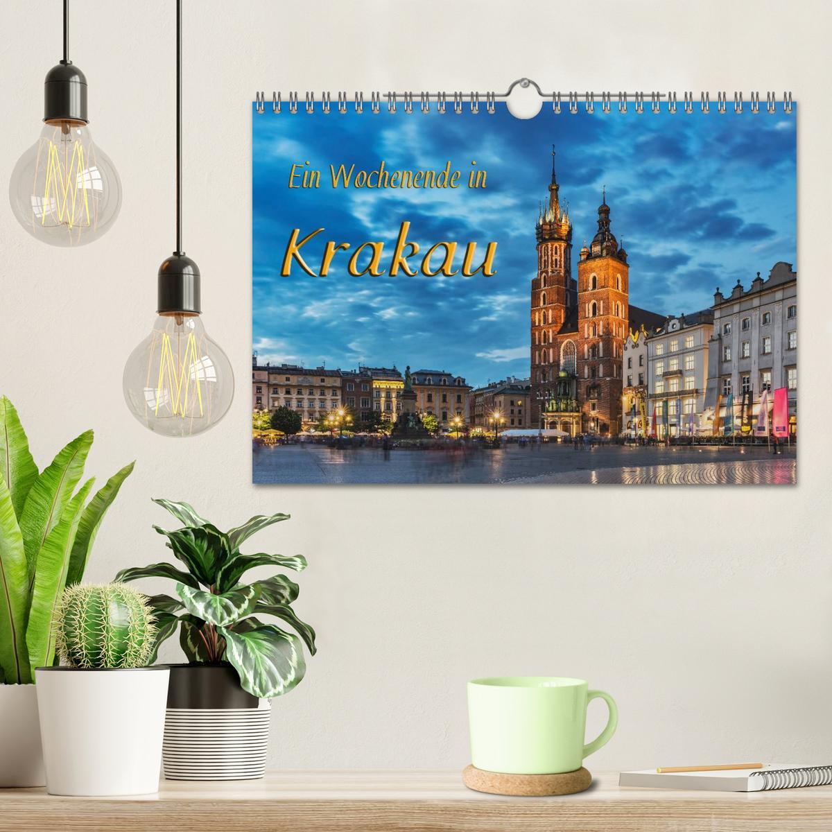 Bild: 9783435594450 | Ein Wochenende in Krakau (Wandkalender 2025 DIN A4 quer), CALVENDO...