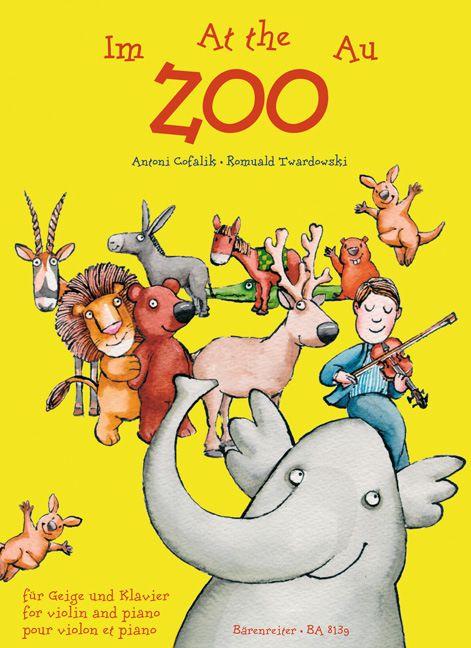 Cover: 9790006523634 | Im Zoo/At the Zoo/Au zoo für Geige und Klavier | Broschüre | 20 S.
