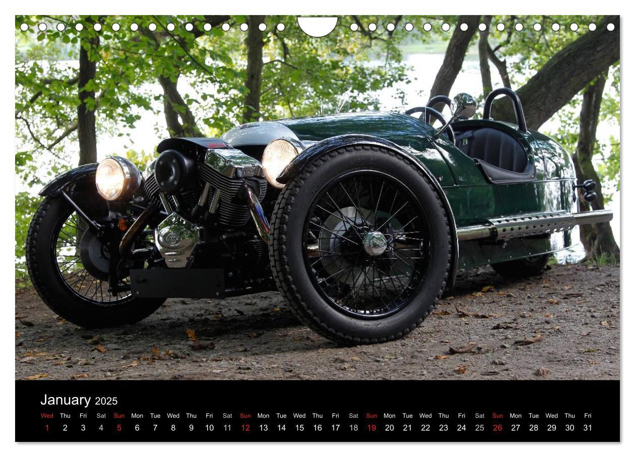 Bild: 9781325953554 | Morgan, the last real sports car (Wall Calendar 2025 DIN A4...