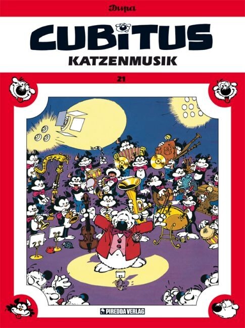 Cover: 9783941279049 | Cubitus Band 21 | Katzenmusik, Cubitus 21 | Luc Dupa | Taschenbuch