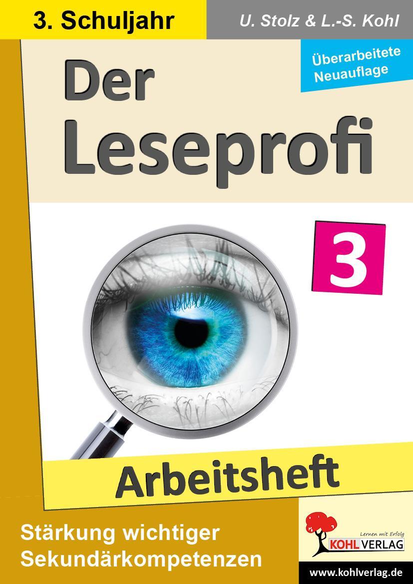 Cover: 9783988411129 | Der Leseprofi - Arbeitsheft / Klasse 3 | Ulrike Stolz (u. a.) | Buch