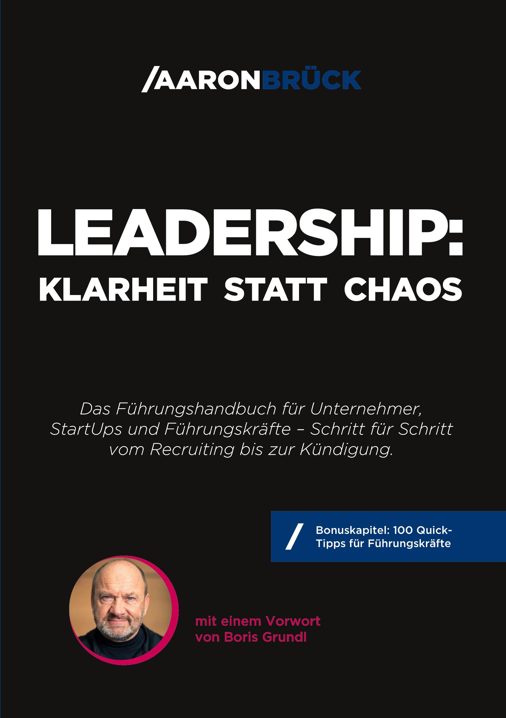 Cover: 9783769300550 | Leadership: Klarheit statt Chaos | Aaron Brück | Taschenbuch | 126 S.