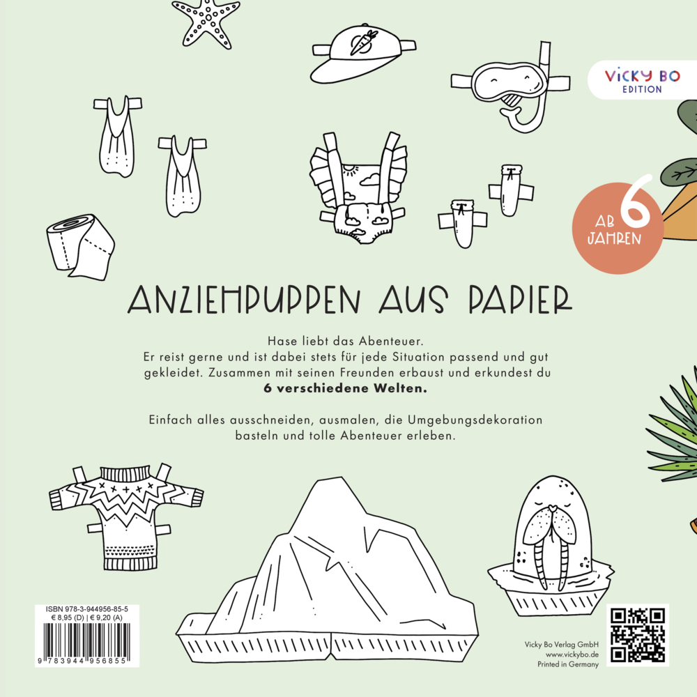 Bild: 9783944956855 | Anziehpuppen aus Papier | Anna-Kristina Schröder-Klasen (u. a.) | Buch