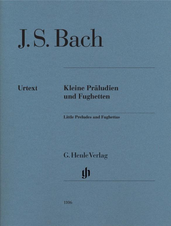 Cover: 9790201811062 | Kleine Präludien und Fughetten, Urtext | Instrumentation: Piano solo
