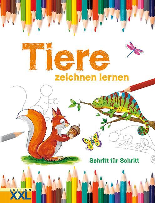 Cover: 9783897366947 | Tiere zeichnen lernen | Schritt für Schritt | Buch | Deutsch | 2022