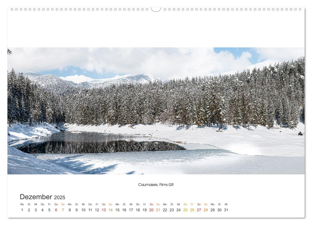 Bild: 9783435067060 | Bergseen Schweiz von Urs Mühlich (Wandkalender 2025 DIN A2 quer),...