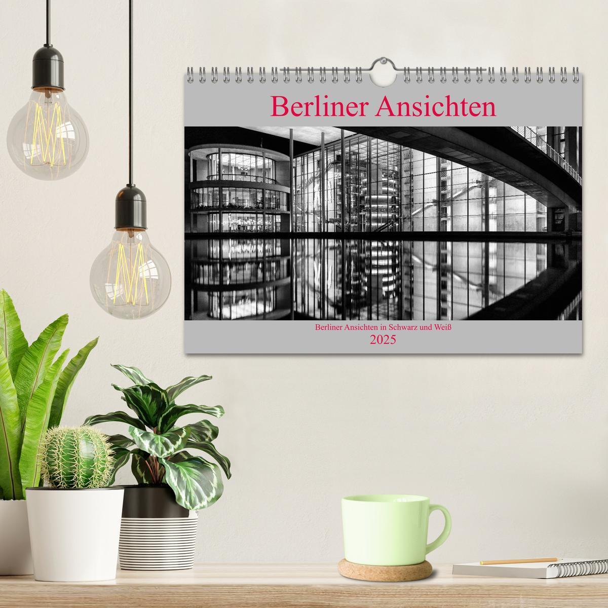 Bild: 9783435567966 | Berliner Ansichten in Schwarz und Weiß (Wandkalender 2025 DIN A4...