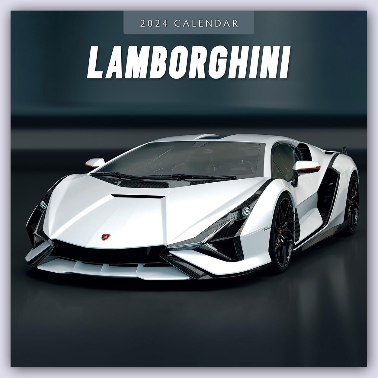 Cover: 9781804423523 | Lamborghini 2024 Square Wall Calendar | Red Robin Publishing Ltd.