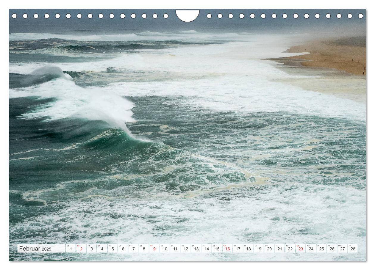 Bild: 9783435158560 | WASSERBERGE - Die Riesenwellen von Nazaré (Wandkalender 2025 DIN A4...