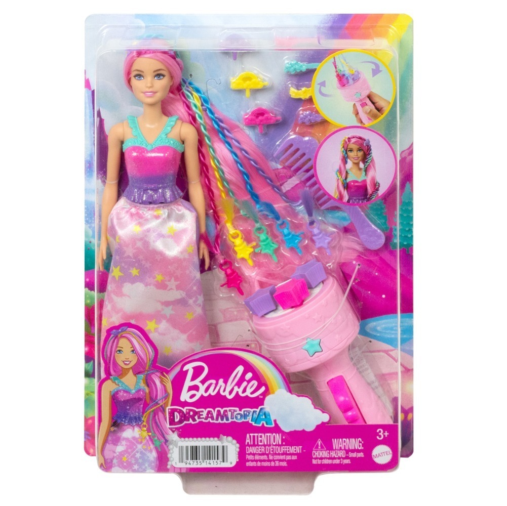 Cover: 194735141579 | Barbie Dreamtopia Flechtspaß und Zubehör | Stück | In Blister | 2023