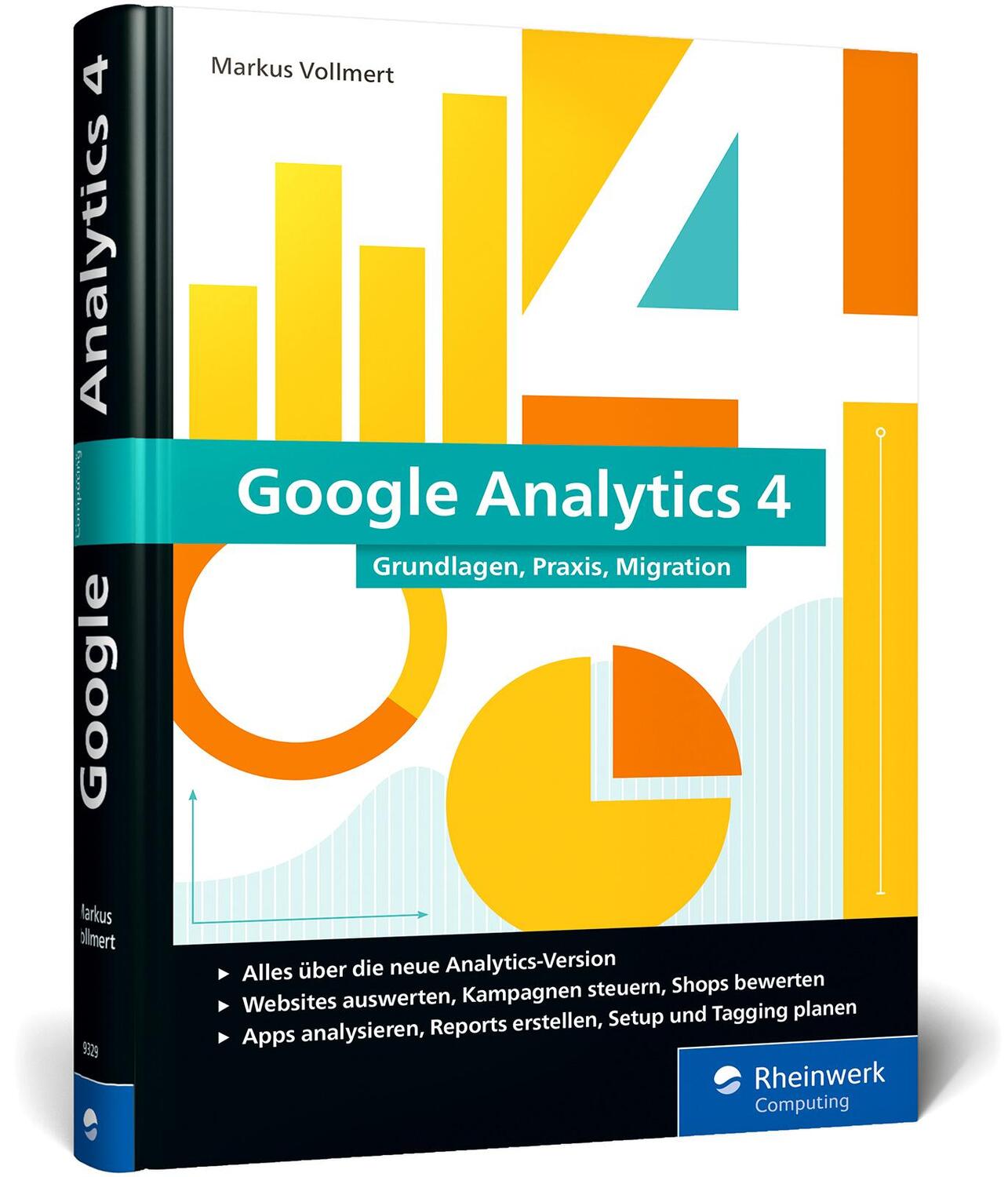 Cover: 9783836293297 | Google Analytics 4 | Markus Vollmert | Buch | Rheinwerk Computing