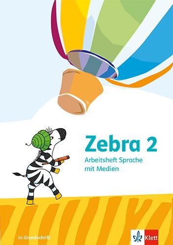 Cover: 9783122710316 | Zebra 2. Arbeitsheft Sprache in Grundschrift Klasse 2 | Bundle | 2024