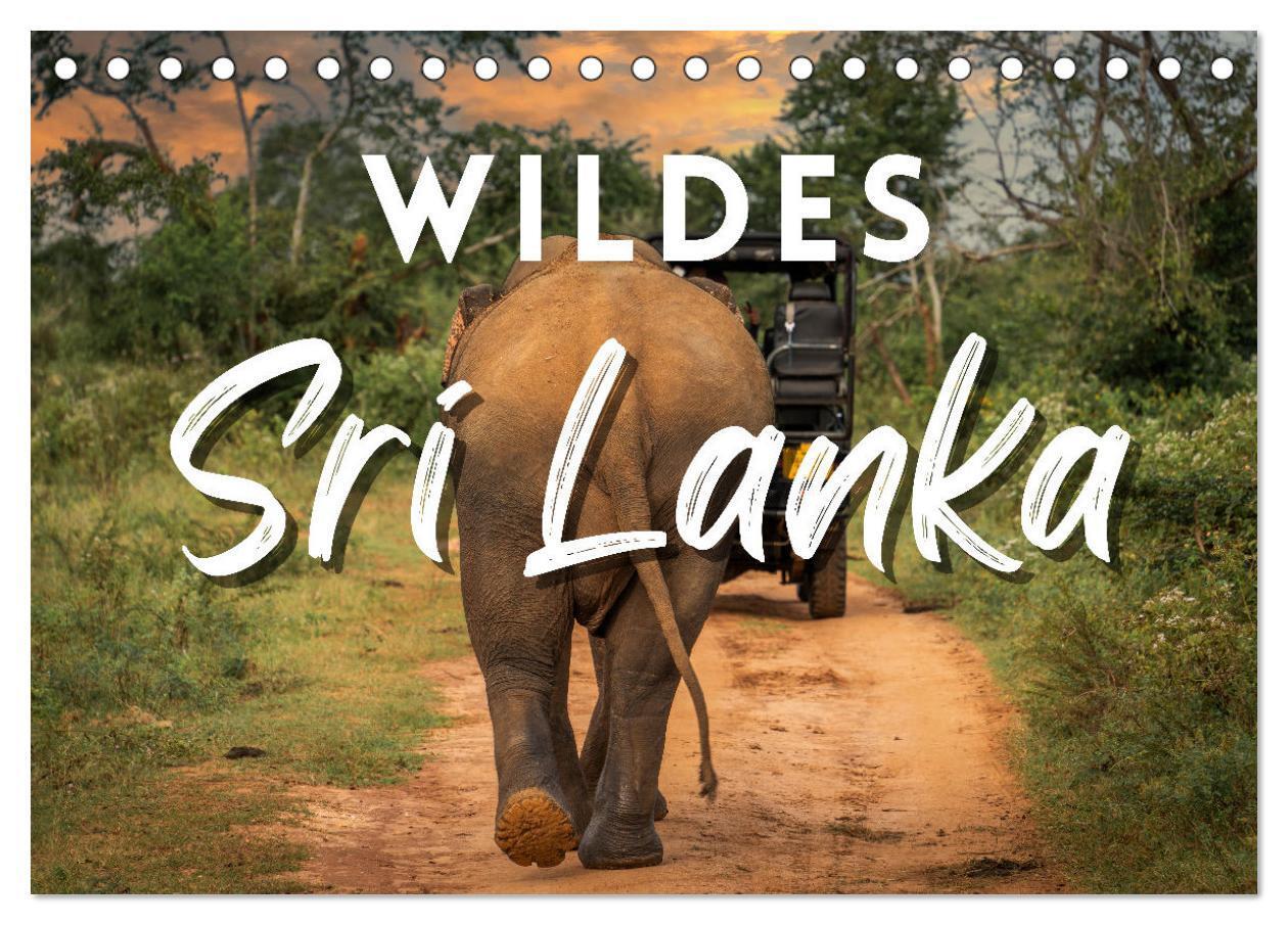 Cover: 9783383712104 | Wildes Sri Lanka (Tischkalender 2024 DIN A5 quer), CALVENDO...