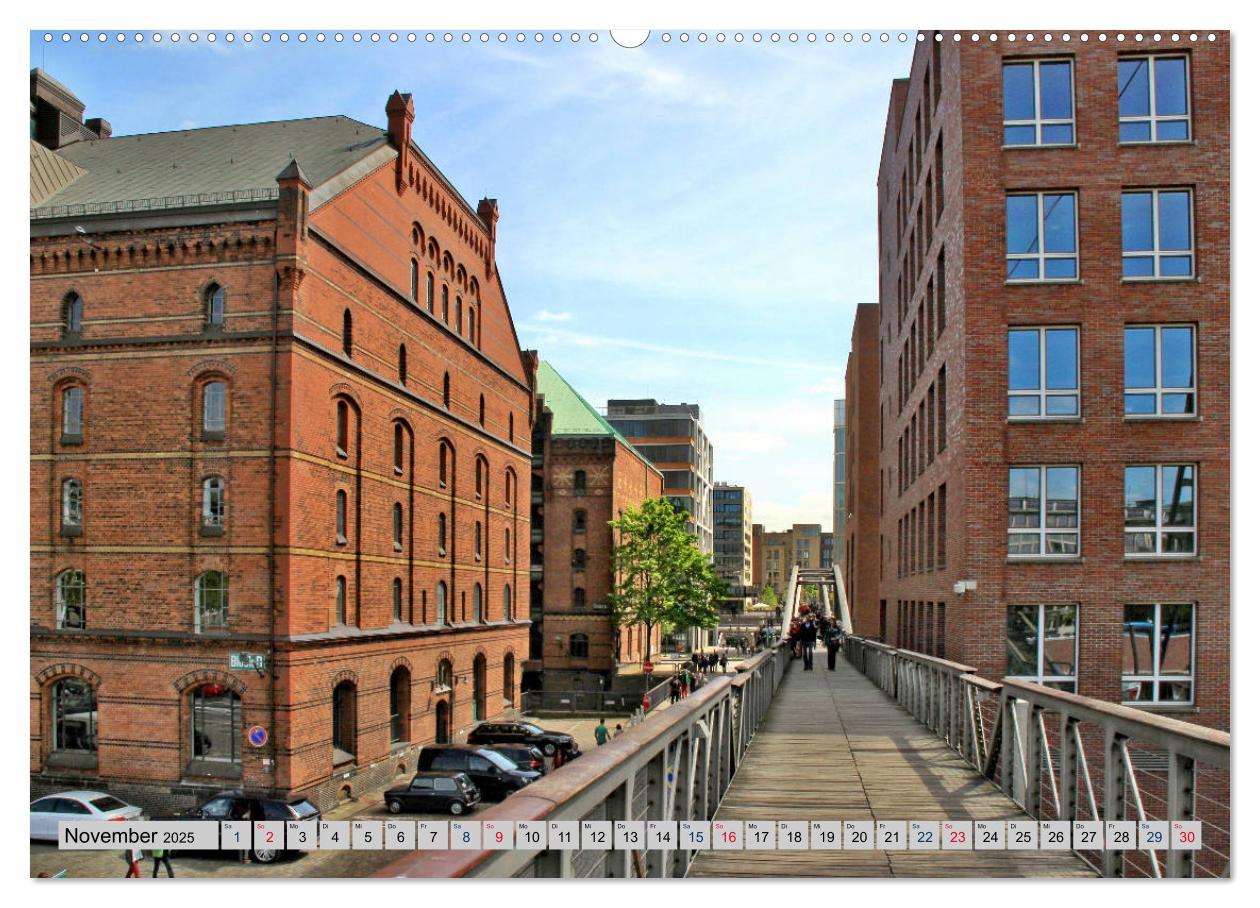 Bild: 9783435303236 | Hamburg - Ein Tag in der Speicherstadt (Wandkalender 2025 DIN A2...