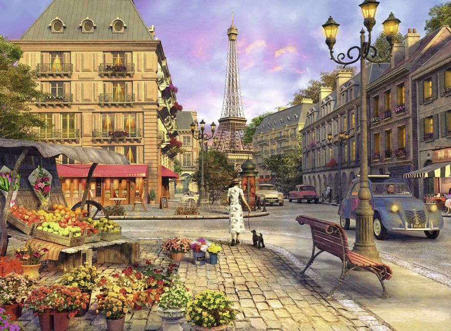 Bild: 4005556146833 | Spaziergang durch Paris (Puzzle) | Spiel | In Spielebox | 14683 | 2016