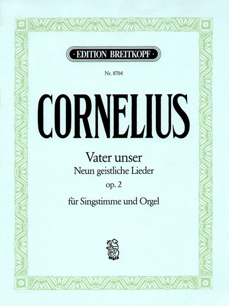 Cover: 9790004180679 | Vater unser op. 2 | Peter Cornelius | Buch | Breitkopf &amp; Härtel