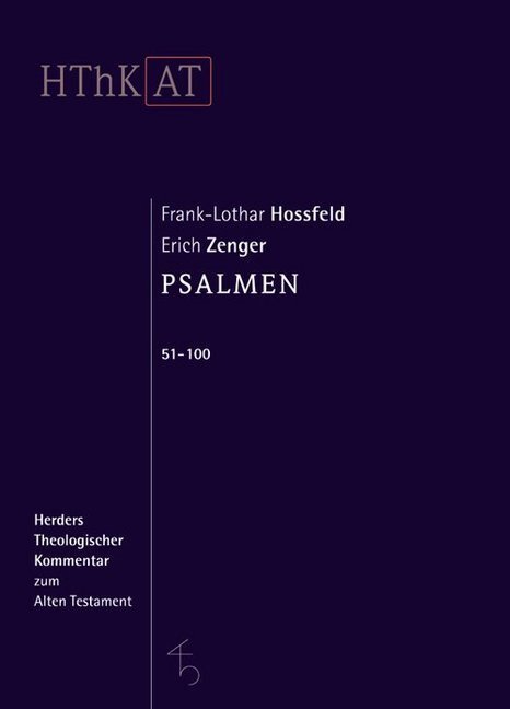 Cover: 9783451268267 | Psalmen 51-100 | Buch | 728 S. | Deutsch | 2024 | Herder, Freiburg