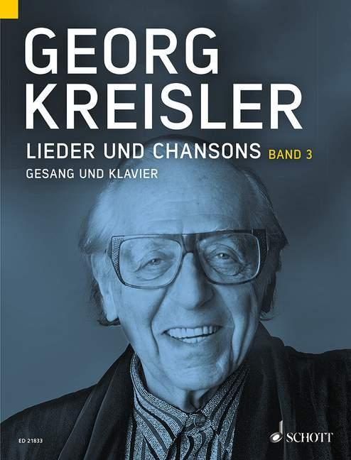 Cover: 9783795748500 | Georg Kreisler. Lieder und Chansons. Gesang und Klavier. Band 3 | 2015