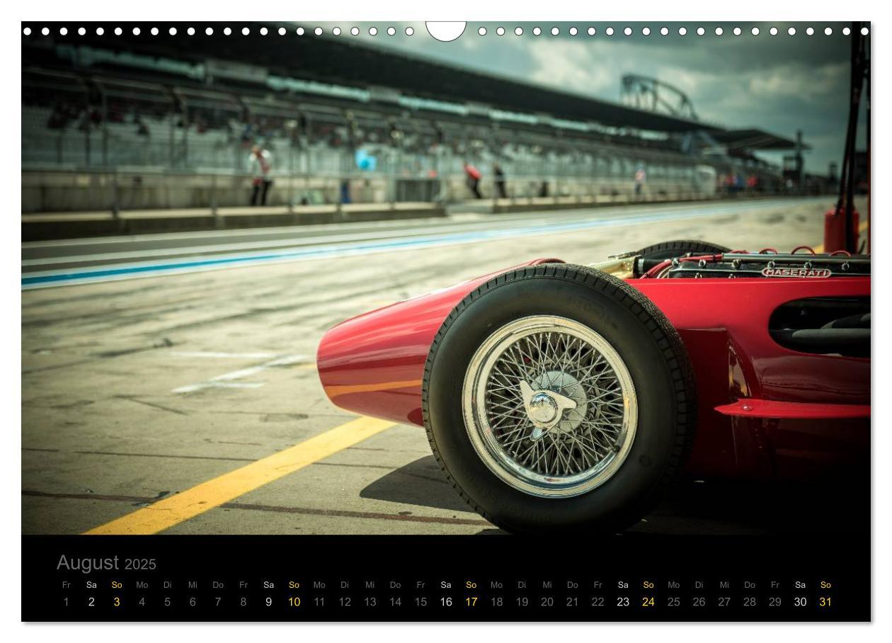 Bild: 9783435476176 | Classic Maserati Racing (Wandkalender 2025 DIN A3 quer), CALVENDO...