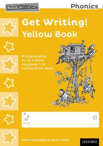 Cover: 9780198374121 | Miskin, R: Read Write Inc. Phonics: Get Writing! Yellow Book | Miskin