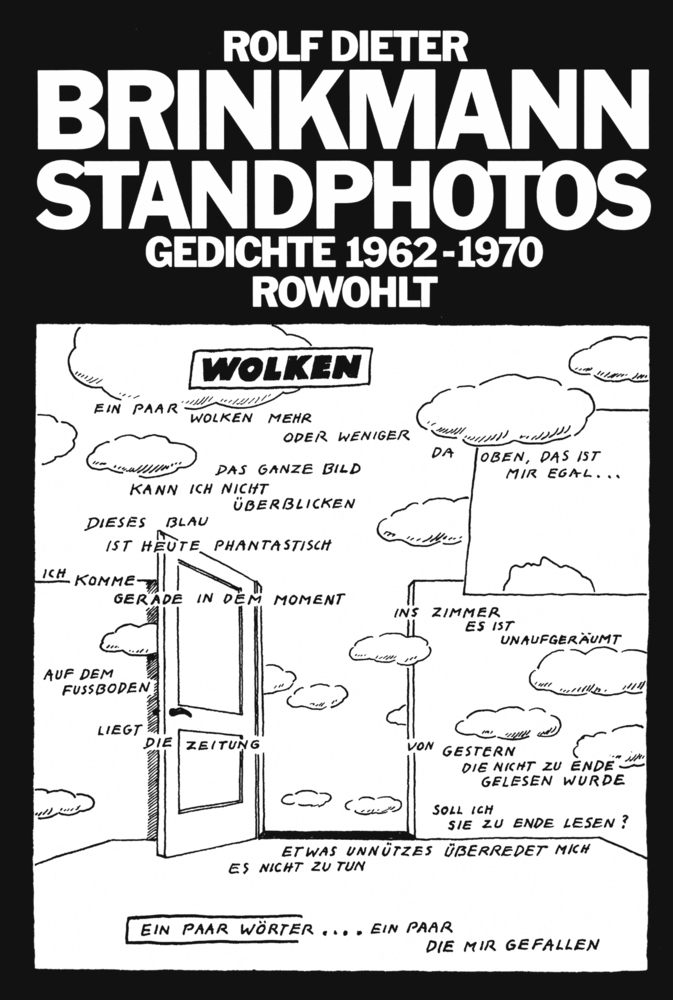 Cover: 9783498004613 | Standphotos | Gedichte 1962-1970 | Rolf Dieter Brinkmann | Taschenbuch