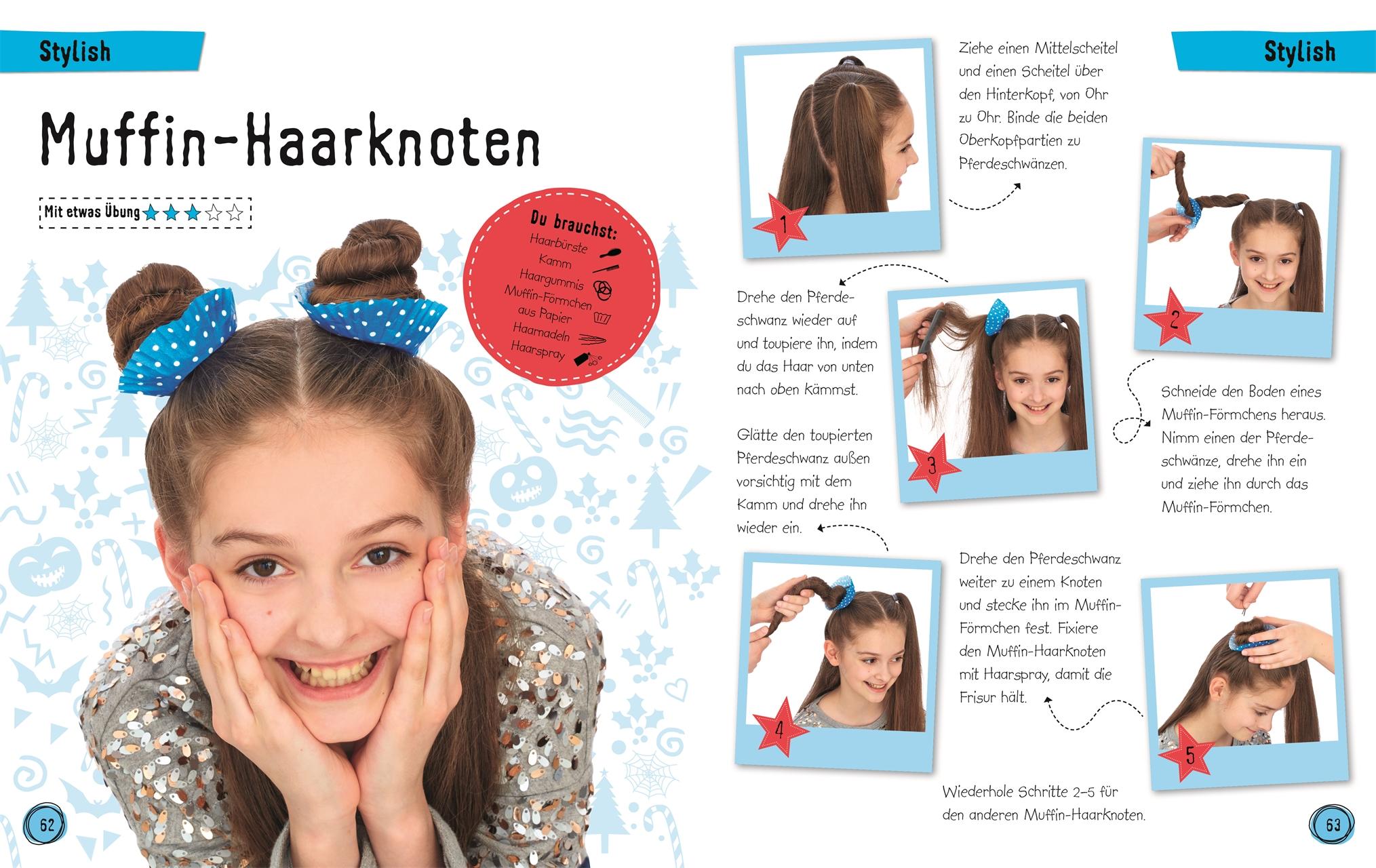 Bild: 9783831032778 | Zöpfe, Knoten, Flechtfrisuren | 30 Hairstyles für Mädchen | Benjamin