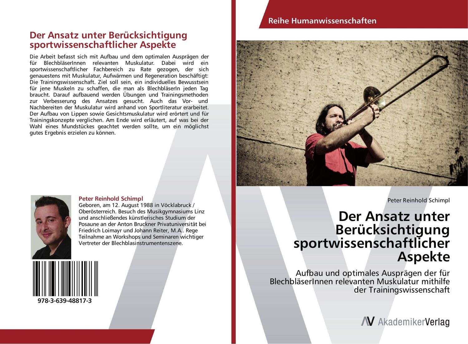 Cover: 9783639488173 | Der Ansatz unter Berücksichtigung sportwissenschaftlicher Aspekte