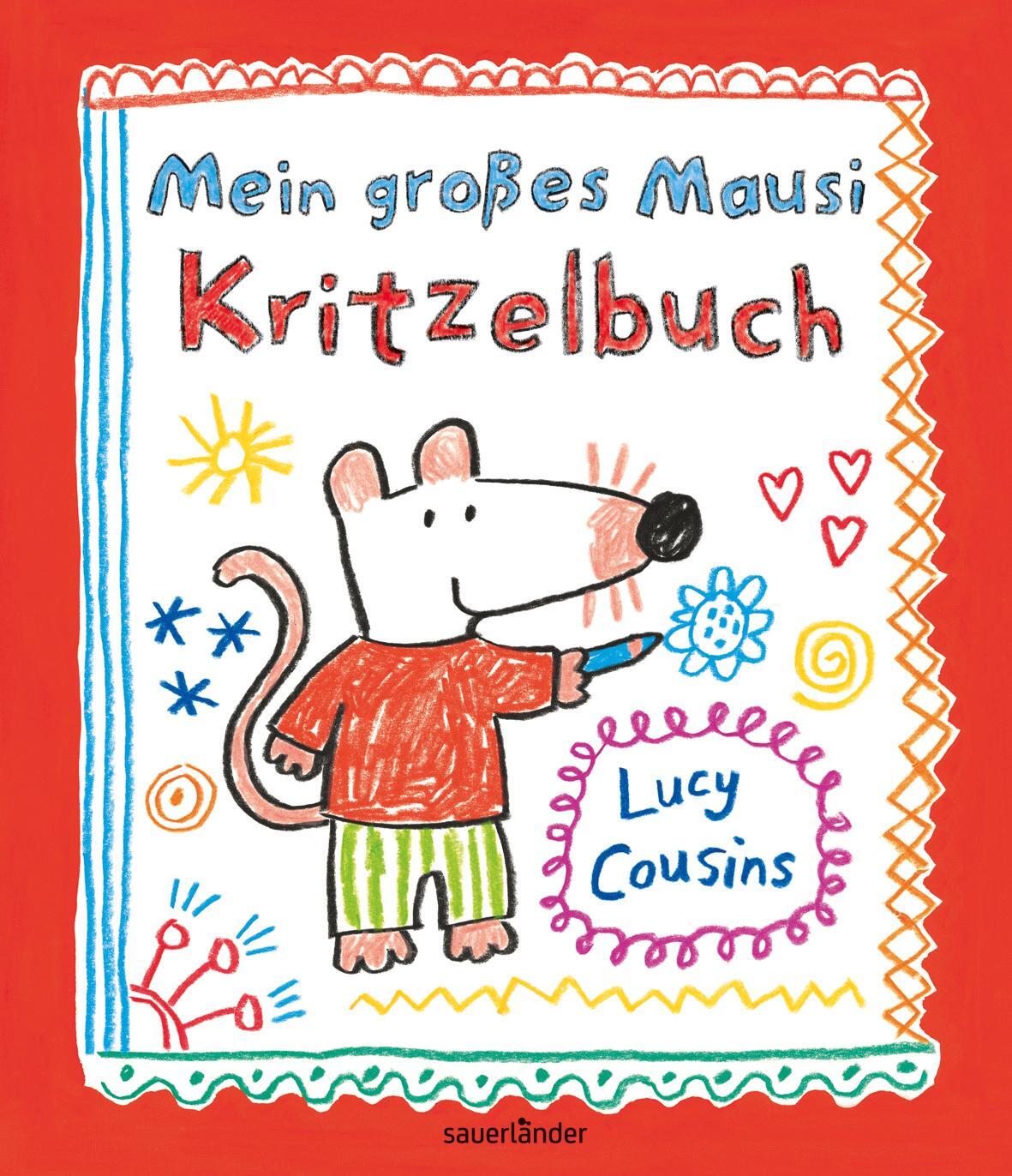Cover: 9783737364928 | Mein großes Mausi Kritzelbuch | Lucy Cousins | Taschenbuch | Deutsch