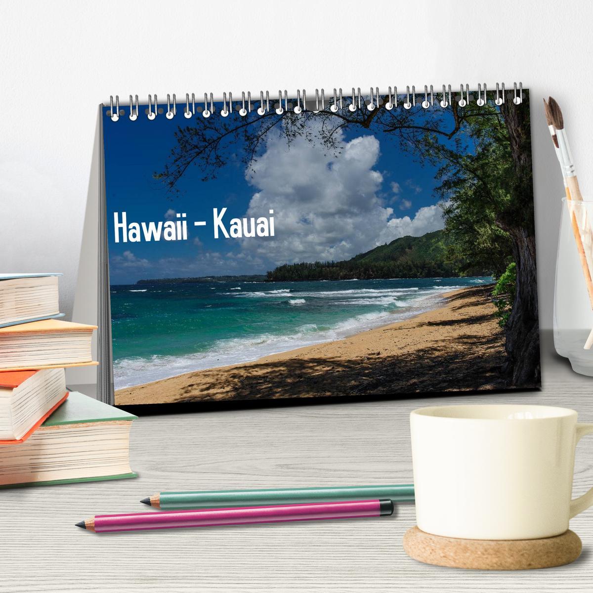 Bild: 9783435742240 | Hawaii - Kauai (Tischkalender 2025 DIN A5 quer), CALVENDO...