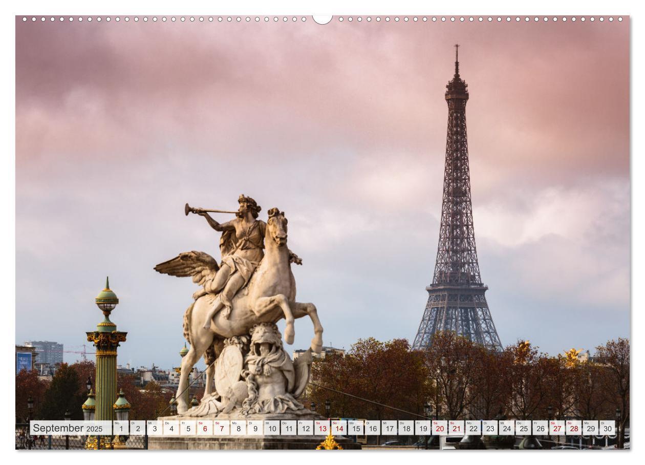 Bild: 9783435040537 | Paris - La Ville Lumière (Wandkalender 2025 DIN A2 quer), CALVENDO...