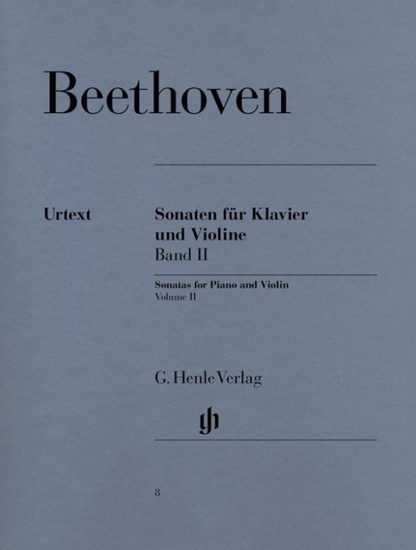 Cover: 9790201800080 | Sonaten für Klavier und Violine, Band II | Ludwig van Beethoven | Buch