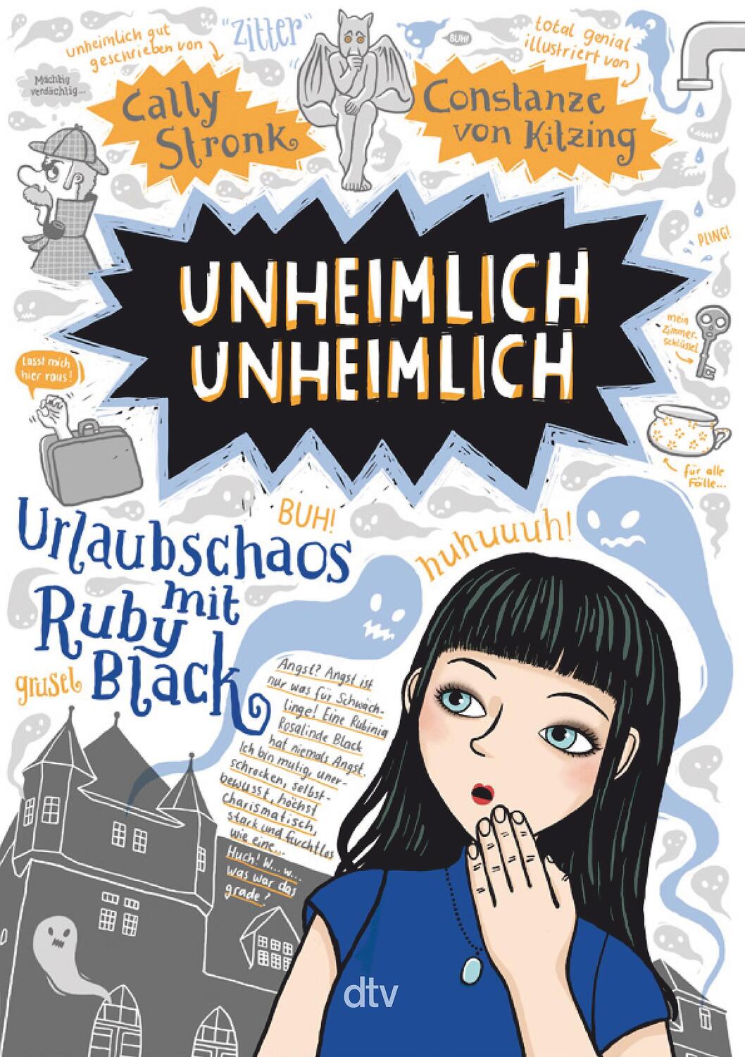 Cover: 9783423764278 | Unheimlich unheimlich - Urlaubschaos mit Ruby Black | Cally Stronk