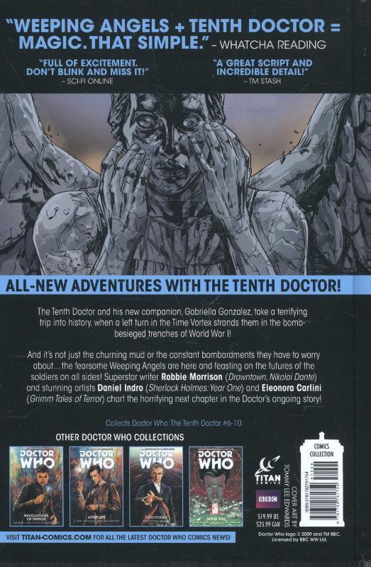 Rückseite: 9781782761754 | Doctor Who | The Tenth Doctor: The Weeping Angels of Mons | Morrison