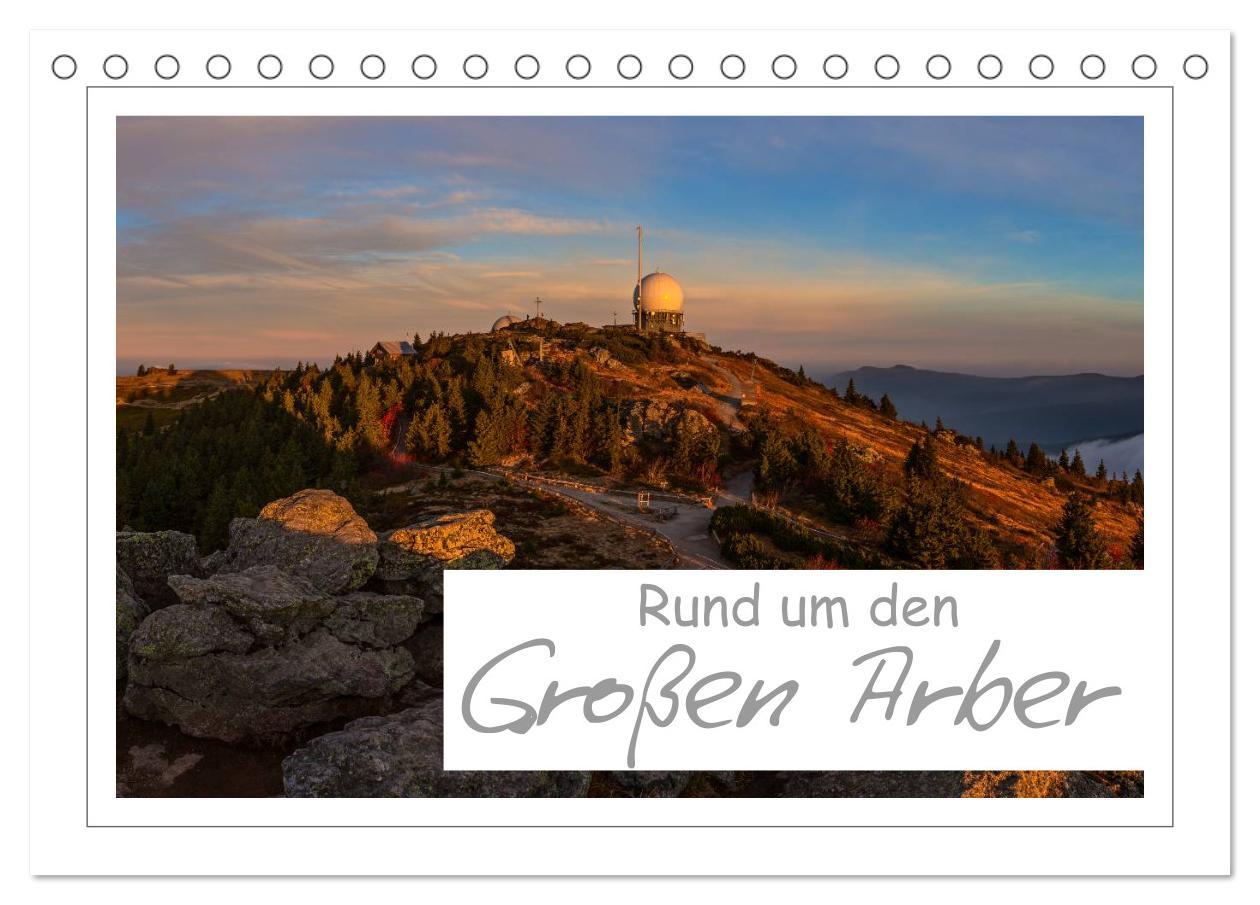 Cover: 9783435462964 | Rund um den Großen Arber (Tischkalender 2025 DIN A5 quer), CALVENDO...