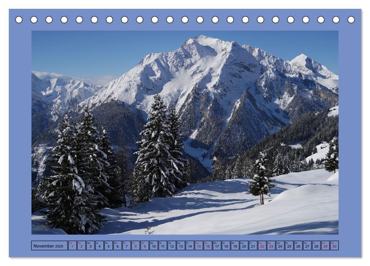 Bild: 9783383824579 | Winterwanderung in den Tuxer Alpen (Tischkalender 2025 DIN A5...