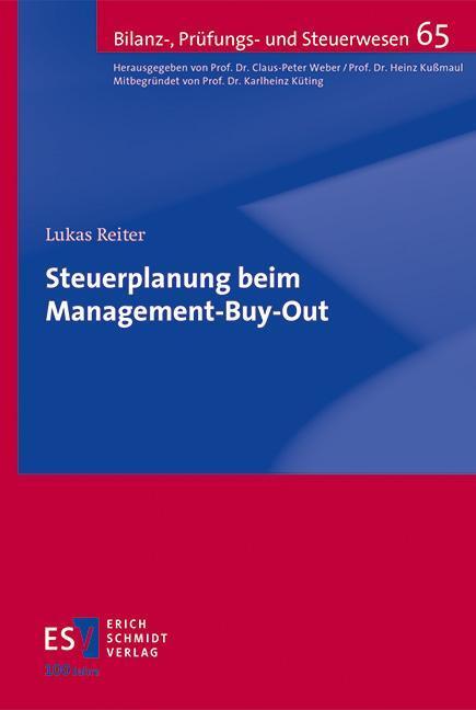 Cover: 9783503237968 | Steuerplanung beim Management-Buy-Out | Lukas Reiter | Taschenbuch