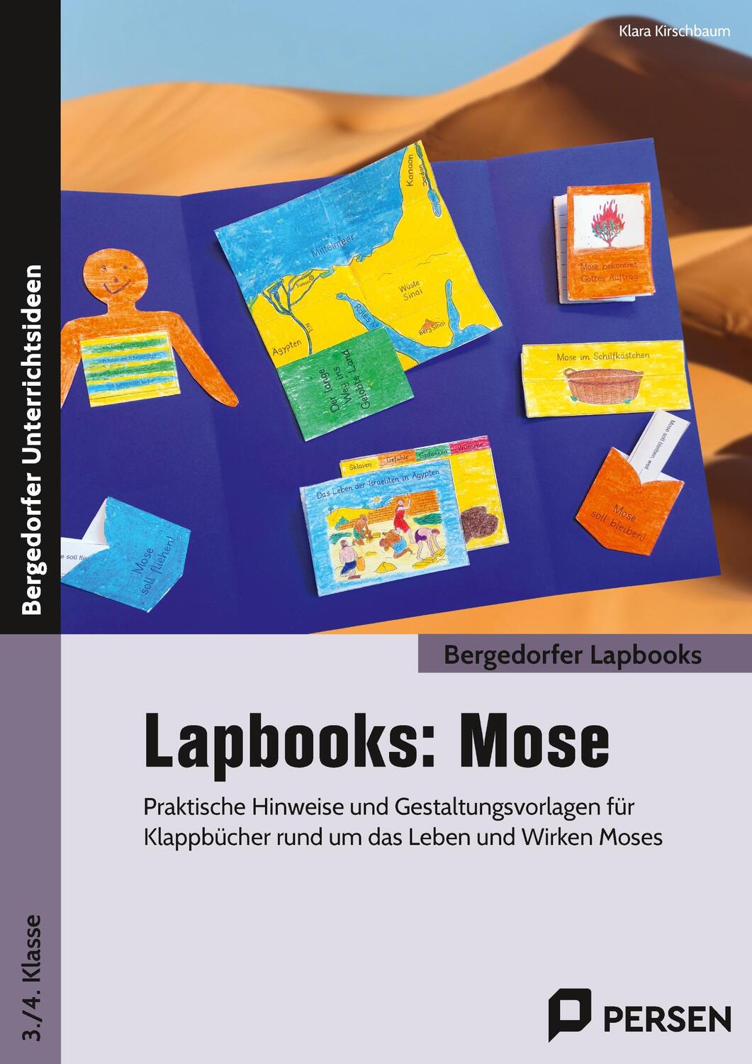 Cover: 9783403208891 | Lapbooks: Mose - 3./4. Klasse | Klara Kirschbaum | Broschüre | Deutsch