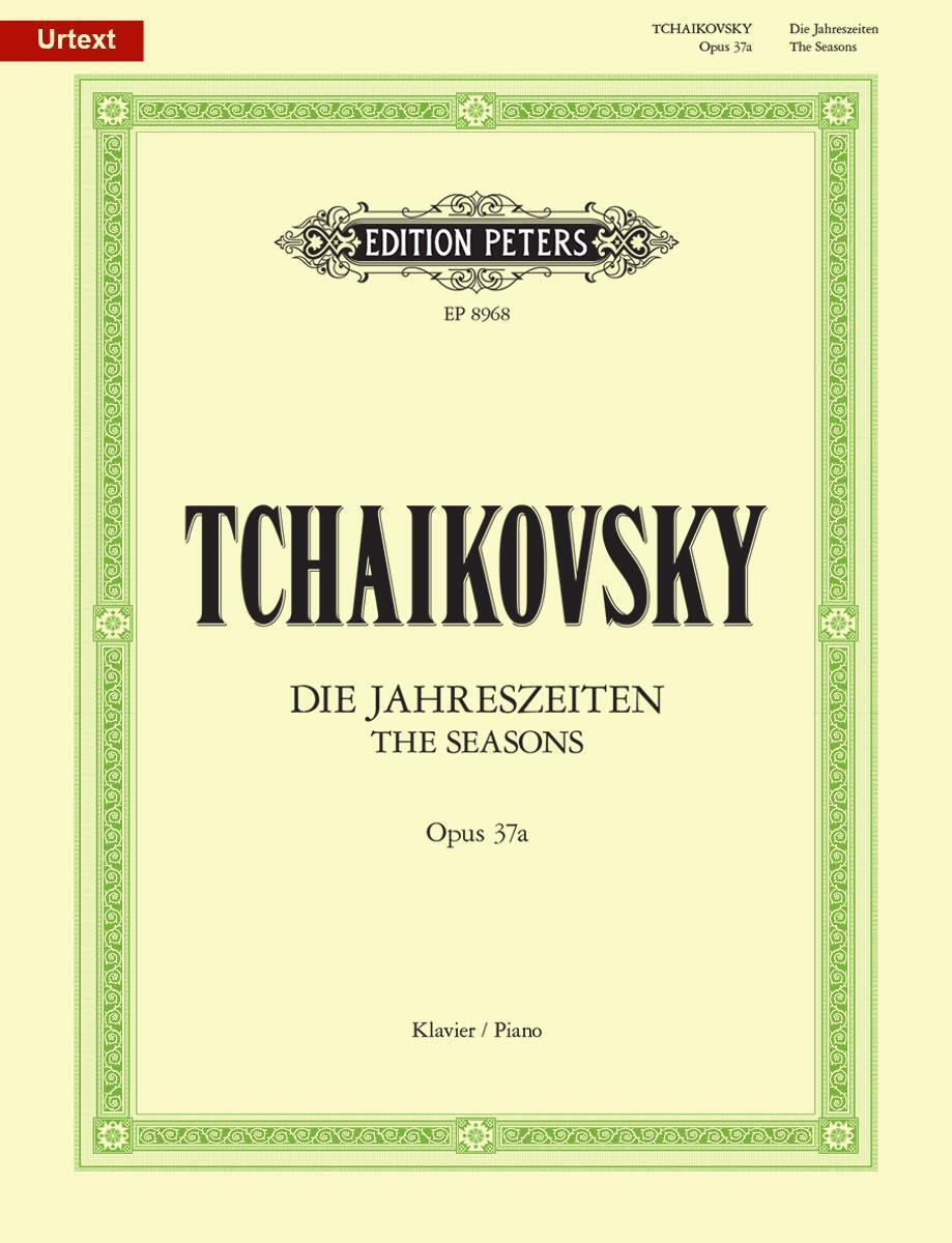 Cover: 9790014104405 | Die Jahreszeiten op. 37a (37bis) | 12 Charakterstücke für Klavier