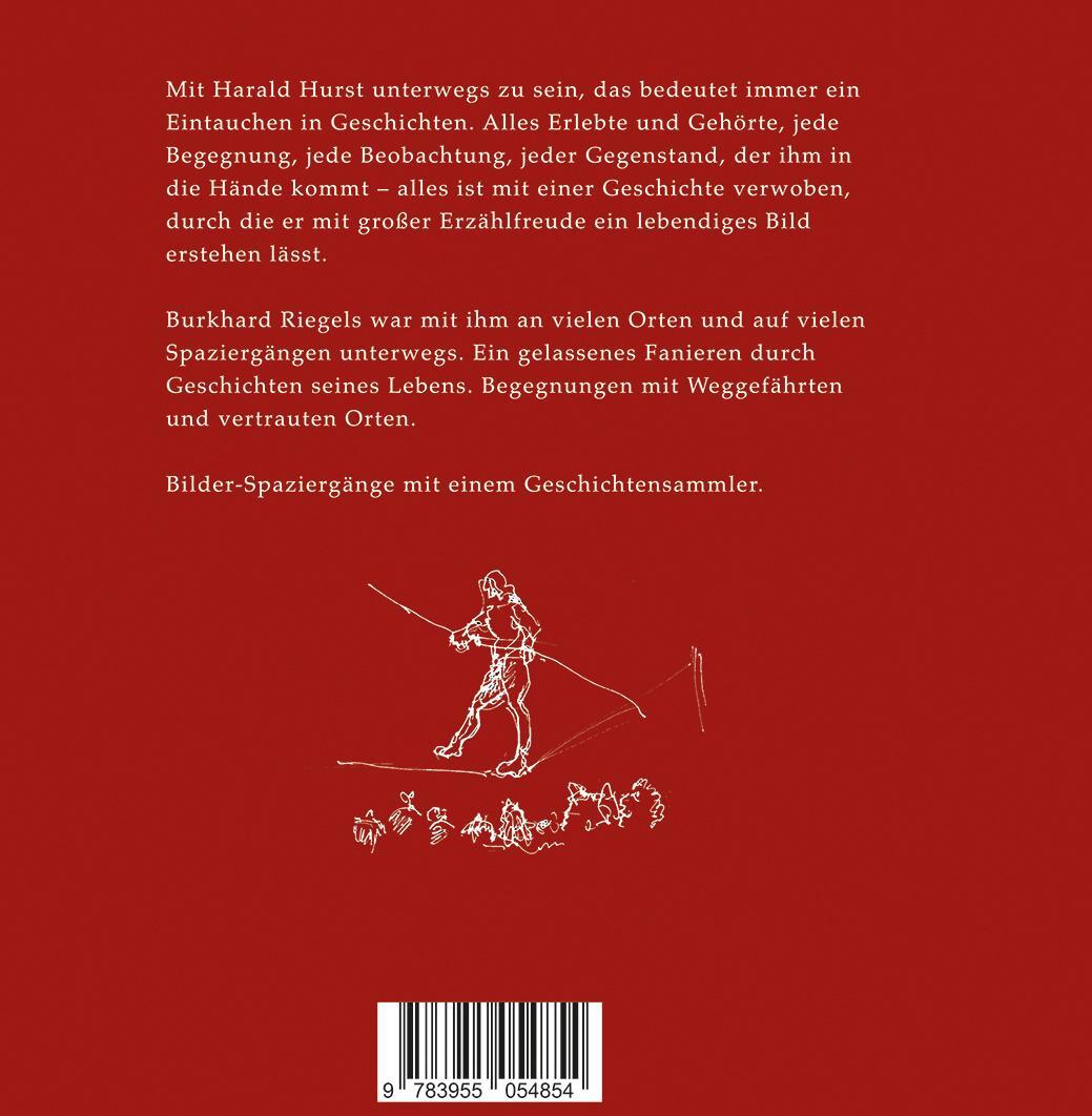 Rückseite: 9783955054854 | Harald Hurst - Flaneur | Spaziergänge mit einem Geschichtensammler