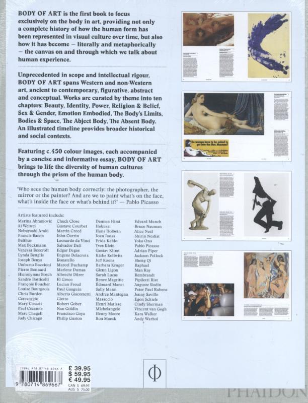 Rückseite: 9780714869667 | Body of Art | Phaidon Editors | Buch | 440 S. | Englisch | 2015