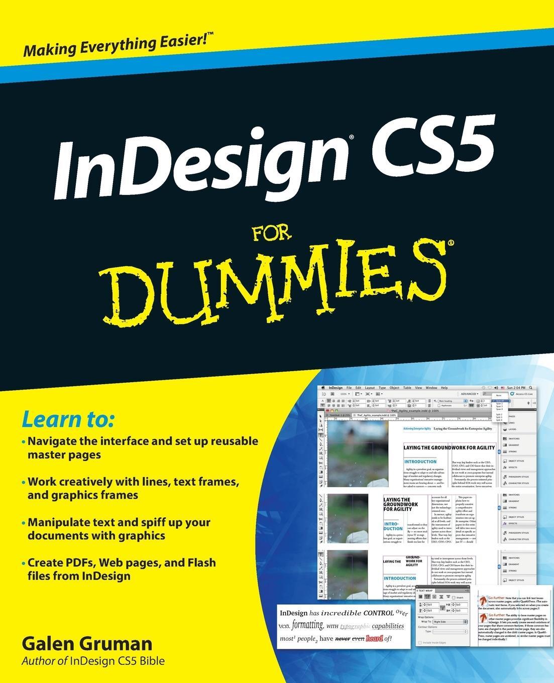 Cover: 9780470614495 | InDesign CS5 For Dummies | Galen Gruman | Taschenbuch | Paperback