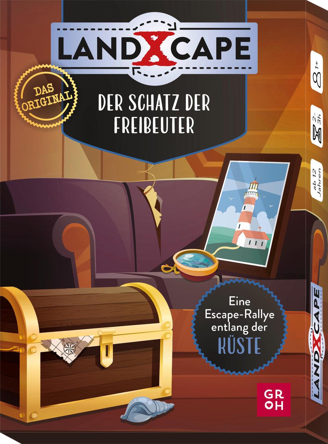 Cover: 4036442009888 | LandXcape - Der Schatz der Freibeuter | Corinna Harder (u. a.) | Spiel