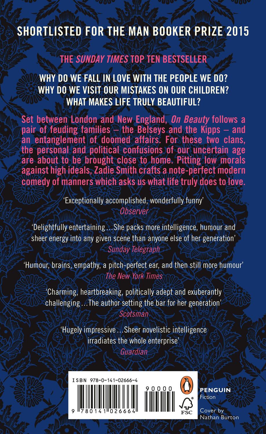 Rückseite: 9780141026664 | On Beauty | Zadie Smith | Taschenbuch | Englisch | 2006